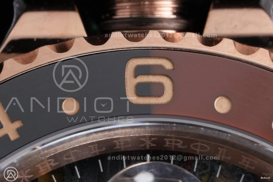 Sh3285 Tiger RG Oyster 126715 Master Iron GMT Edition ARF Bracelet CHNR on Dial Best II 0522